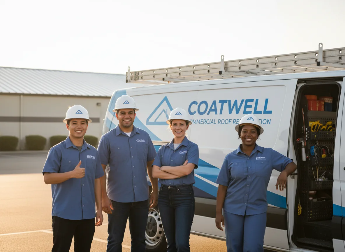 Commercial roof coating company in Bruceton, TN